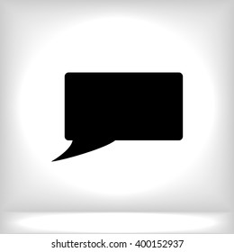 Speech bubble icon