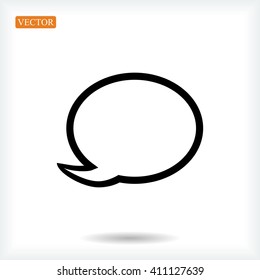 Speech bubble icon