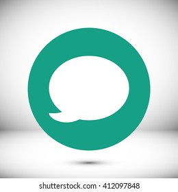Speech bubble icon