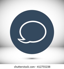Speech bubble icon