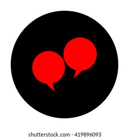 Speech bubble icon