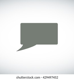 Speech bubble icon