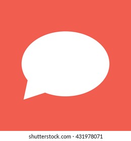 Speech bubble icon