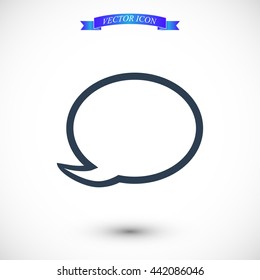 Speech bubble icon