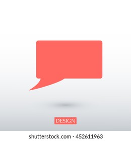 Speech bubble icon