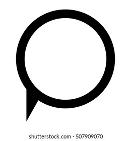 speech bubble icon