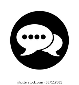 Speech bubble icon