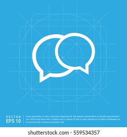 Speech bubble icon