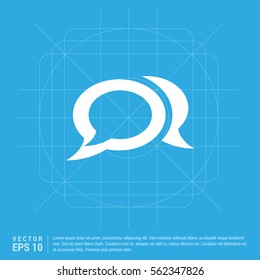 Speech bubble icon