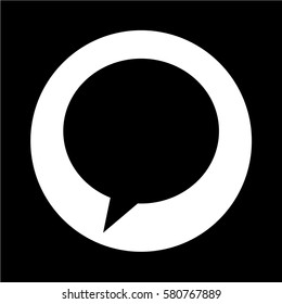 Speech bubble icon