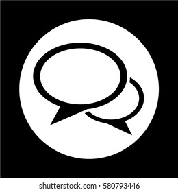 Speech bubble icon