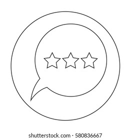 Speech bubble icon