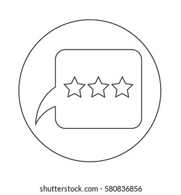 Speech bubble icon