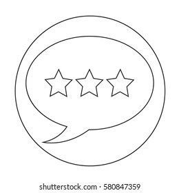 Speech bubble icon