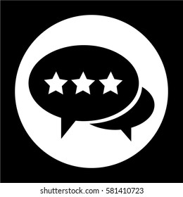 Speech bubble icon