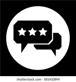 Speech bubble icon