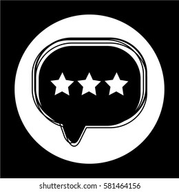 Speech bubble icon
