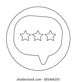 Speech bubble icon