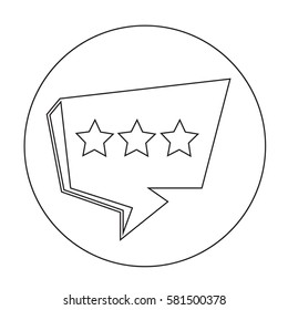 Speech bubble icon