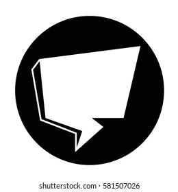 Speech bubble icon