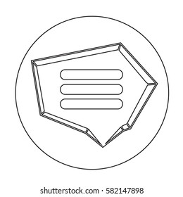 Speech bubble icon