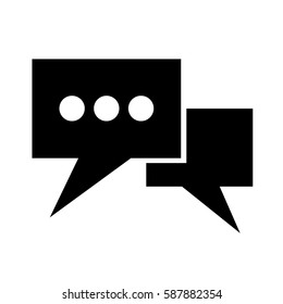 Speech bubble icon