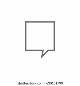 speech bubble icon