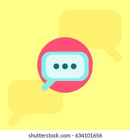 Speech bubble icon