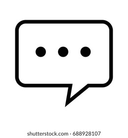 speech bubble icon 