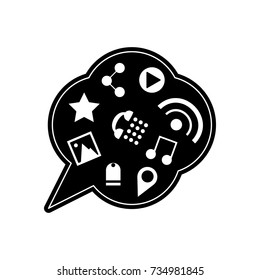 speech bubble icon