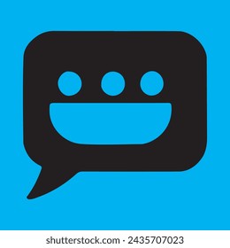 Speech Bubble Icon Best Isolated.