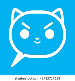Speech Bubble Icon Best Isolated.