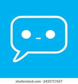 Speech Bubble Icon Best Isolated.