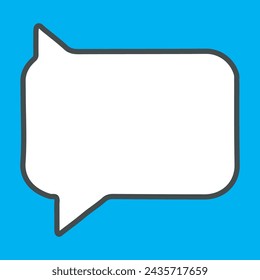 Speech Bubble Icon Best Isolated.