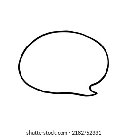 Speech bubble icon. Bubble comic speech, great design for any purposes. 
