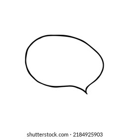 Speech bubble icon. Bubble comic speech, great design for any purposes. 