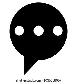 Speech bubble icon, comment icon, Chat box icon for use in web design, vector illustration on white background