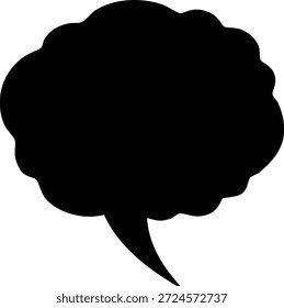 Sprechblasensymbol für Kommentare und Dialog
