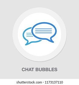 speech bubble icon - communication symbol