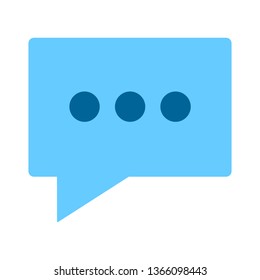 speech bubble icon - communication symbol