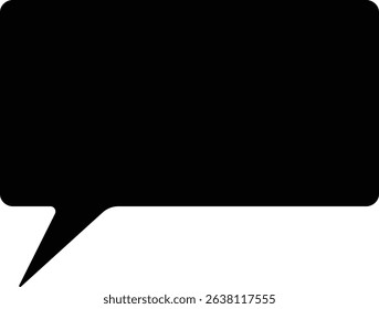 A Speech Bubble Icon Design
