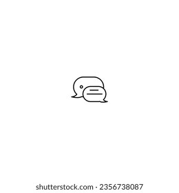 Speech Bubble icon design for personal commercial use