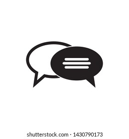 speech bubble icon design , vector eps10
