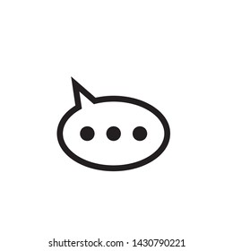 speech bubble icon design , vector eps10