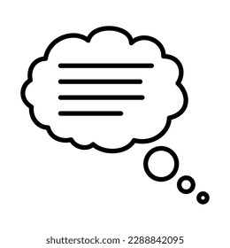 Speech Bubble Icon Design vector template illustration
