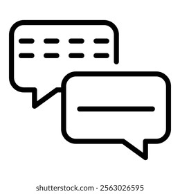 Speech Bubble Icon Element For Design