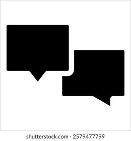 Speech Bubble Icon Element For Design