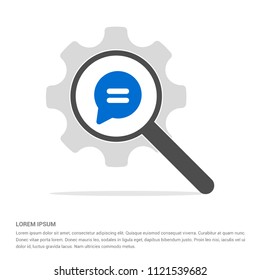 Speech bubble icon - Free vector icon