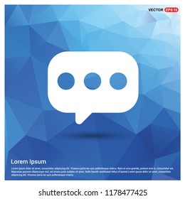 Speech bubble icon - Free vector icon