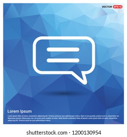 Speech bubble icon - Free vector icon